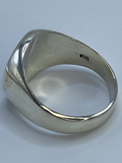 Anillo Calendario Maya de Plata Repujada — Taxco 925 — foto 5