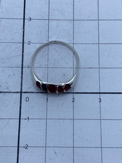 Interior del anillo con marca de Quinto 950 certificando autenticidad