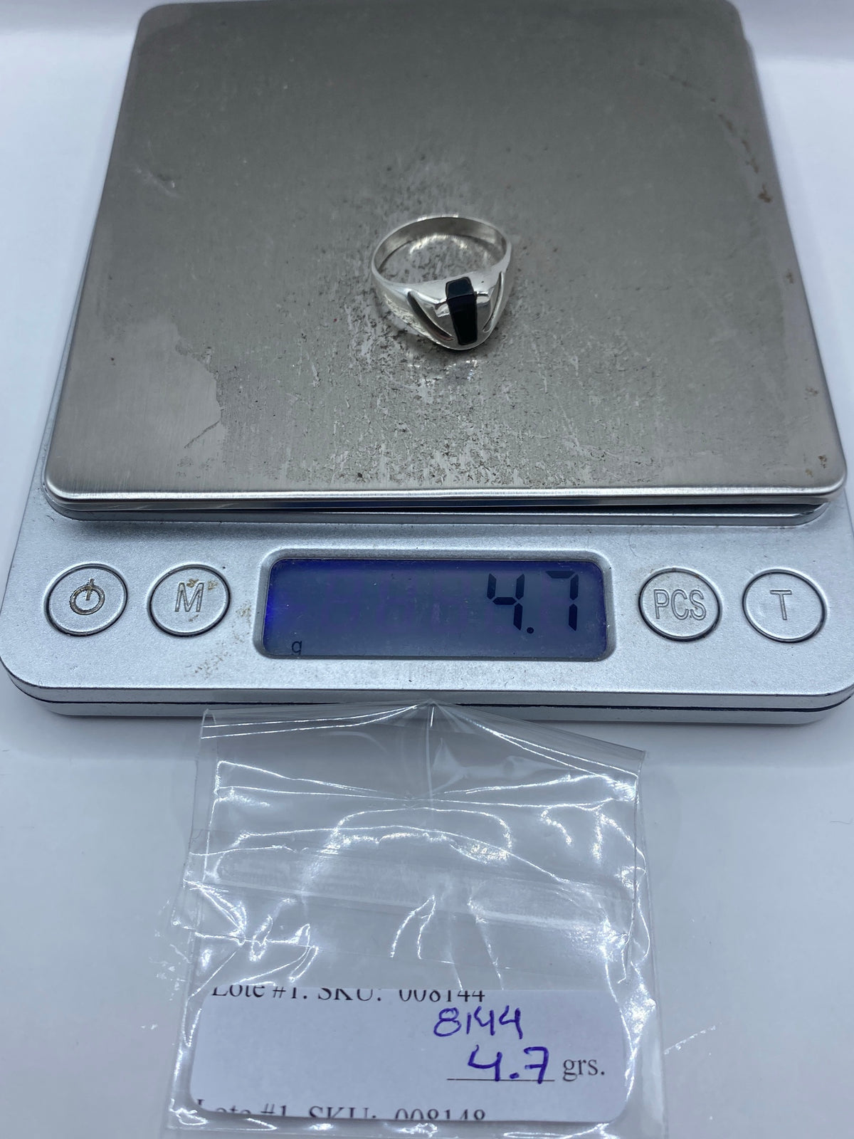 Anillo de Plata con Ónix Negro — Taxco 925 — foto 7