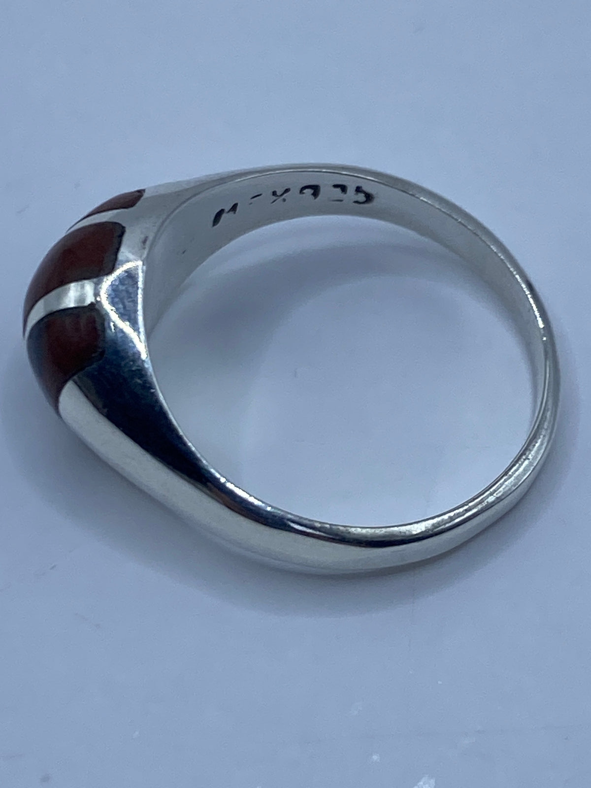 Anillo de Plata Ojo de Tigre Café — Unisex Taxco 925 — foto 5