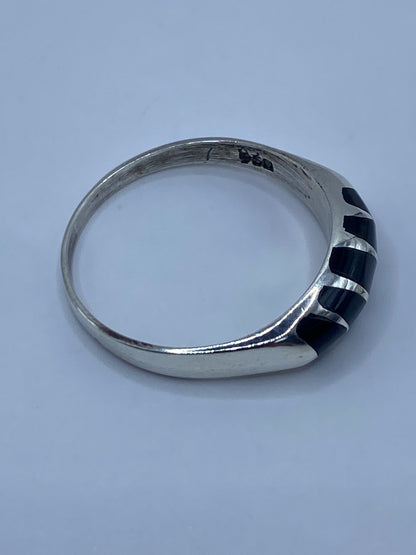 Anillo de Plata Ónix Negro — Taxco 925 — foto 5