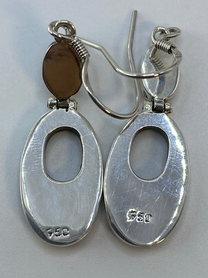 Aretes Ópalo de Fuego Plata 950 — Taxco Multicolor — foto 5