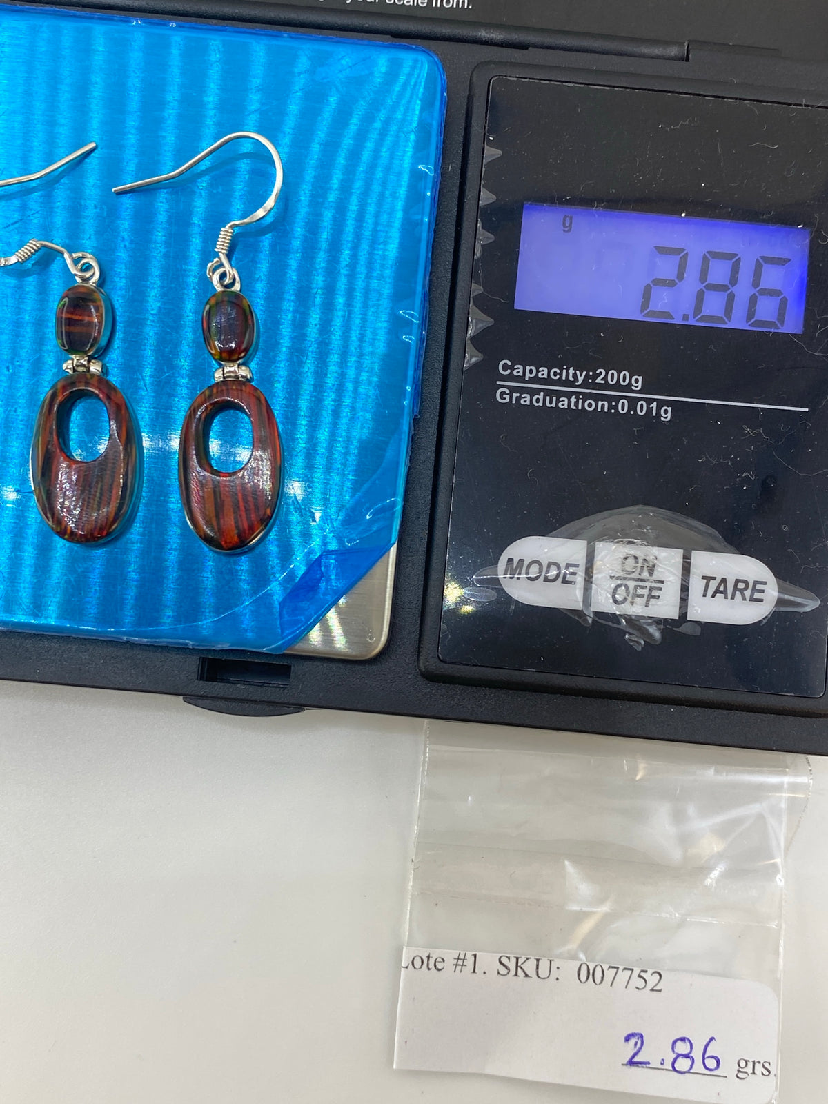 Aretes Ópalo de Fuego Plata 950 — Taxco Multicolor — foto 6