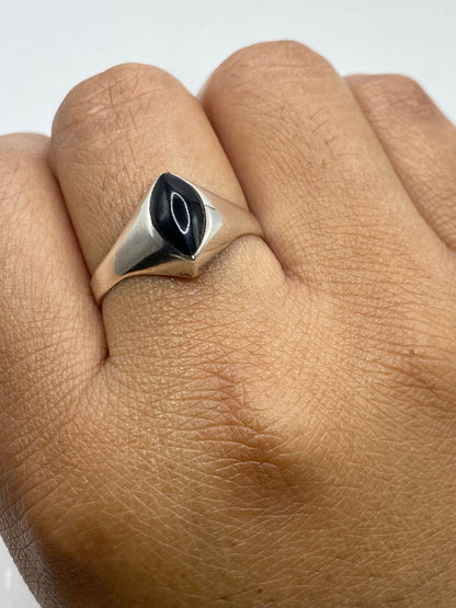 Anillo de Plata 925 con Ónix Negro — Taxco — foto 6