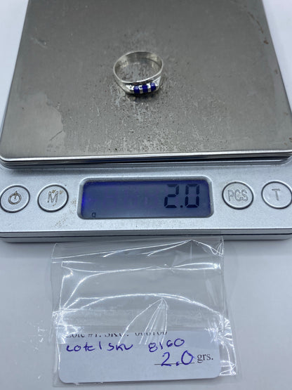 Anillo de Plata con Lapislázuli Azul — Taxco 925 — foto 7