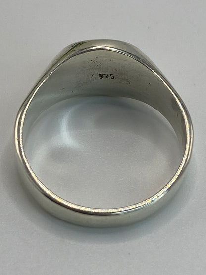 Anillo Sello de Plata Cartoneado — Taxco 925 — foto 5