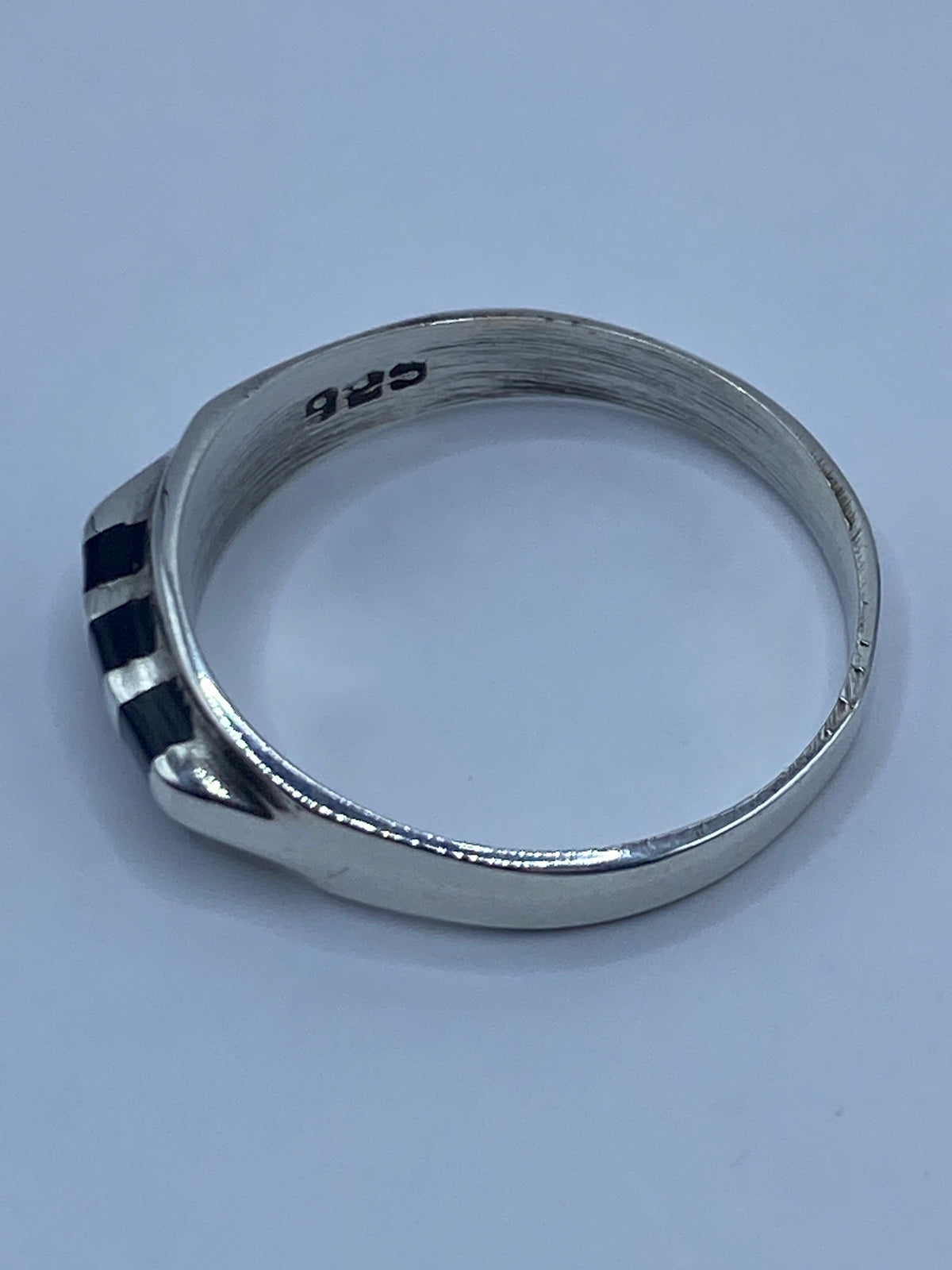 Anillo de Plata con Ónix Negro — Taxco 925 — foto 5