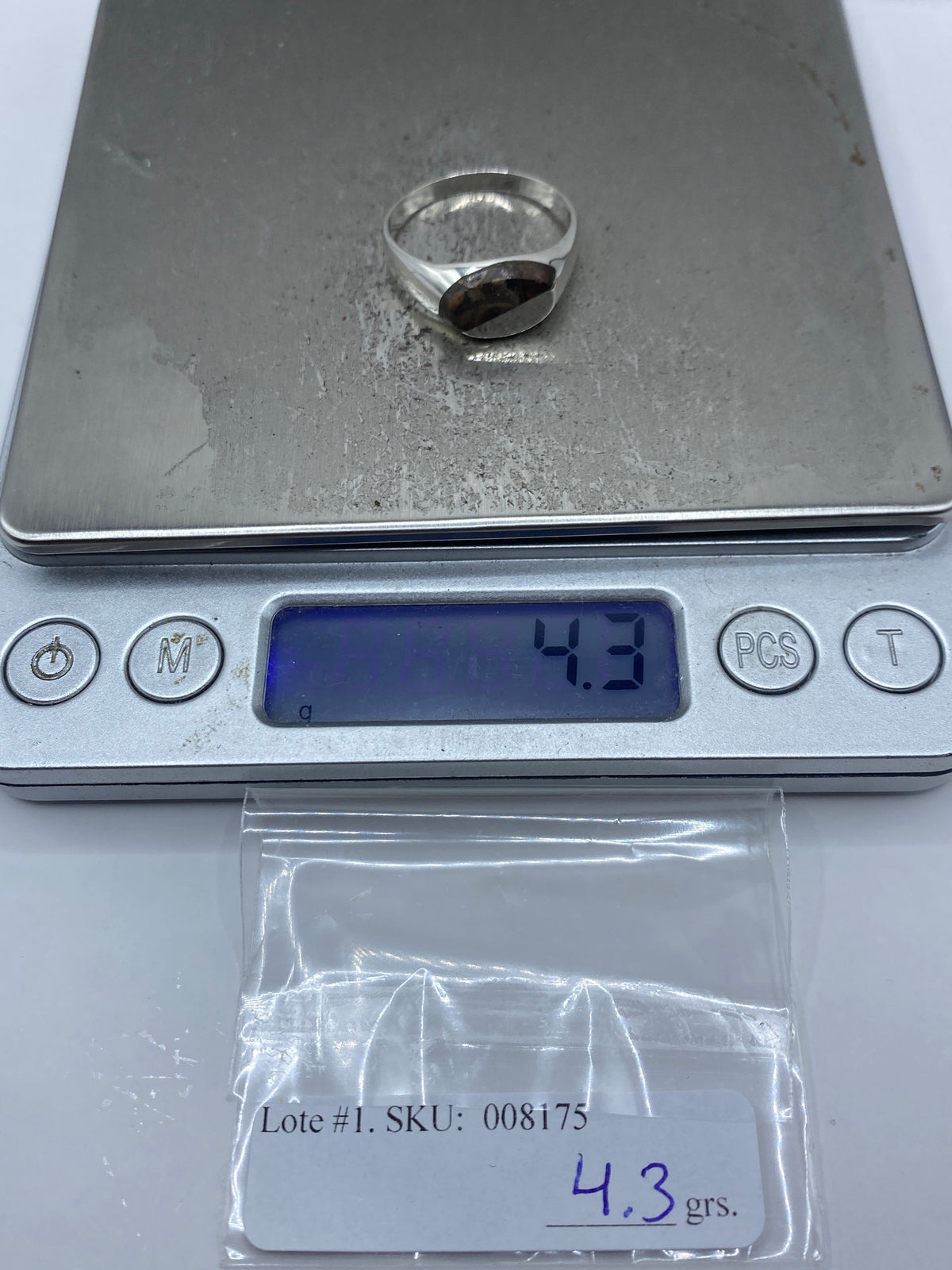 Anillo de Plata 925 con Piedra Engastada — Taxco — foto 7