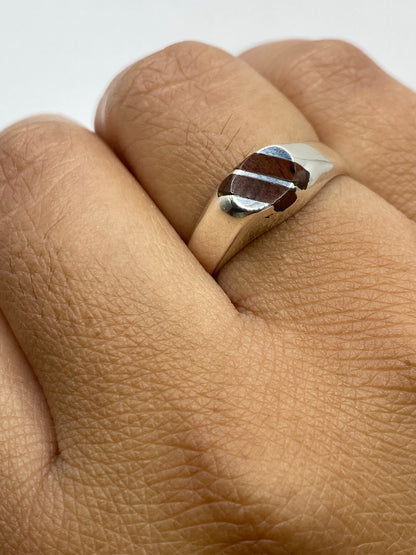 Anillo de Plata con Ojo de Tigre — Taxco 925 — foto 6