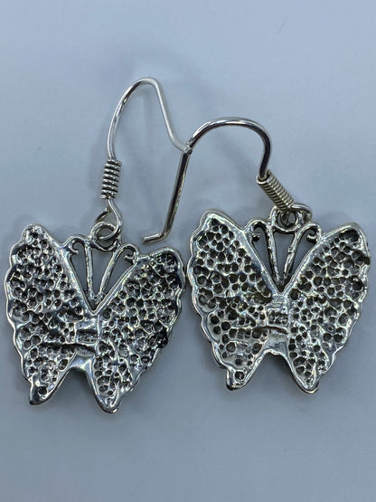 Aretes Mariposa de Plata con Ópalo Verde — Taxco 925 — foto 5
