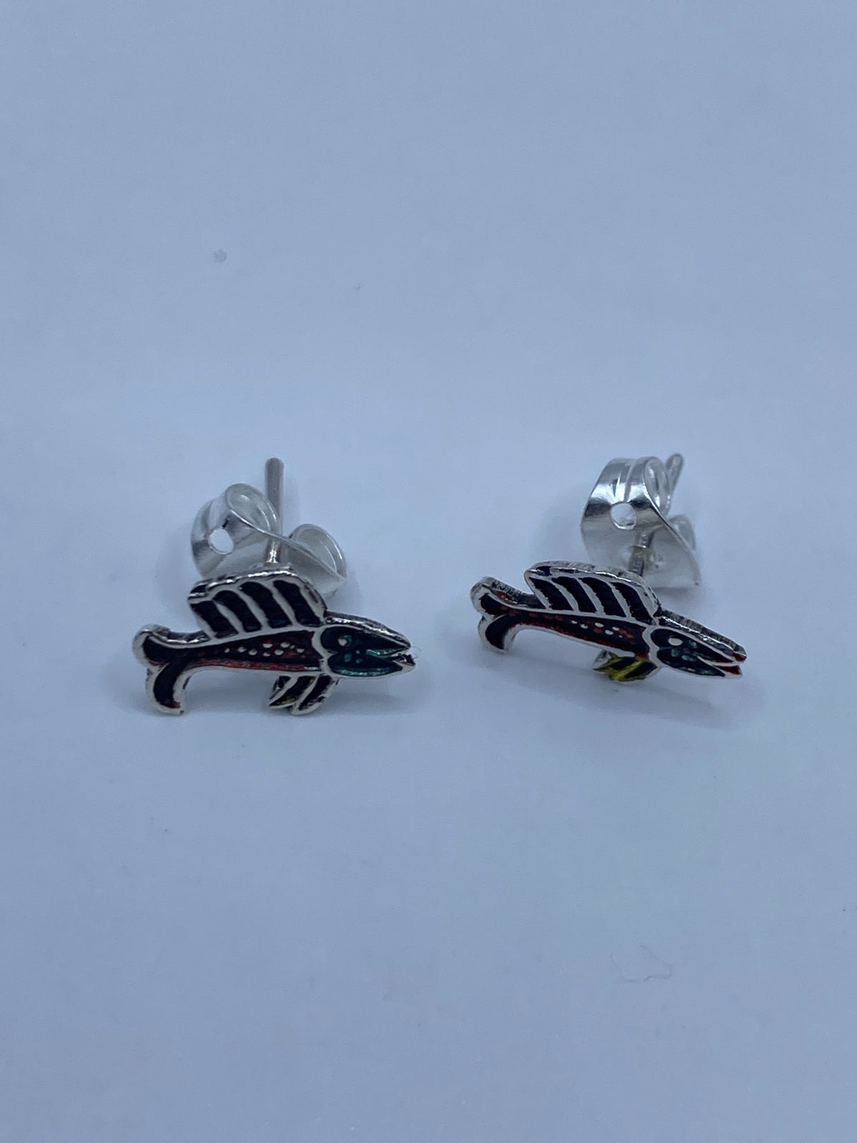 Aretes de Plata Repujada Minimalista — Taxco 925 — foto 5