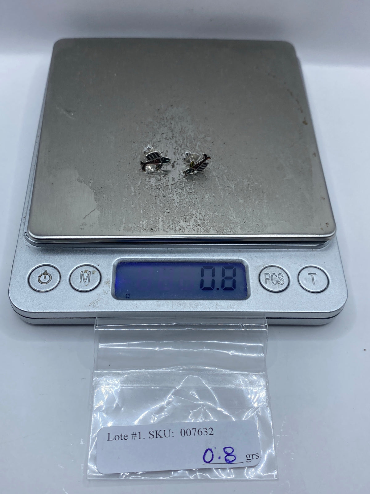 Aretes de Plata Repujada Minimalista — Taxco 925 — foto 6
