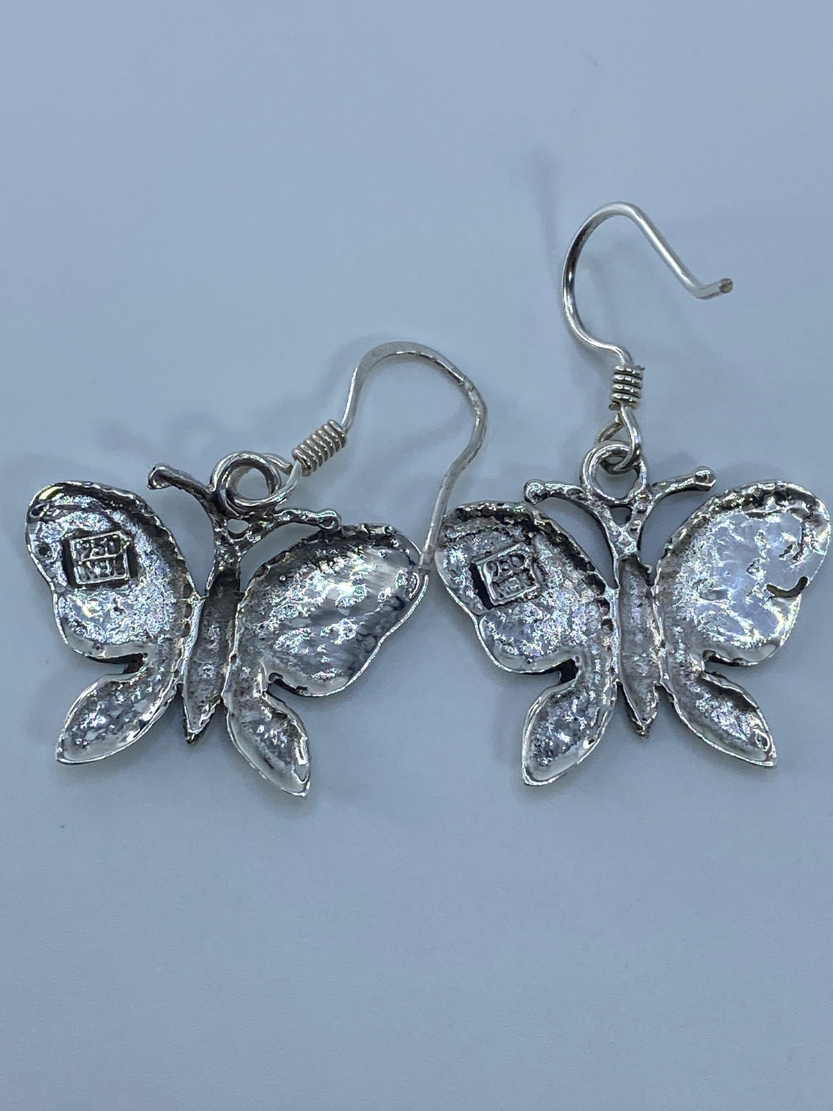 Aretes de Plata con Ópalo de Fuego Verde — Taxco 950 — foto 5