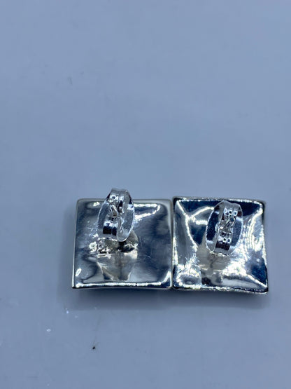 Aretes de Plata con Turquesa Azul — Taxco 925 — foto 5