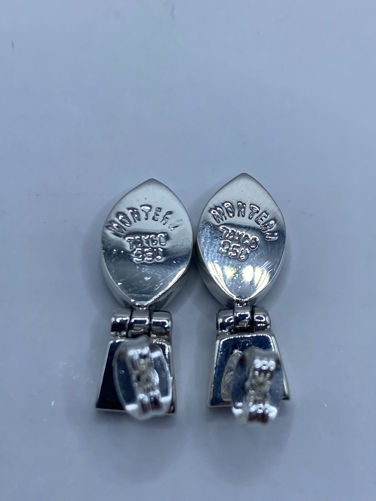 Aretes de Plata 950 con Ópalo de Fuego Verde — Taxco — foto 5