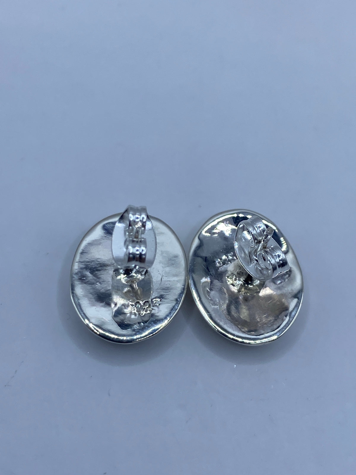 Aretes de Plata con Madre Perla Blanca — Taxco 925 — foto 5