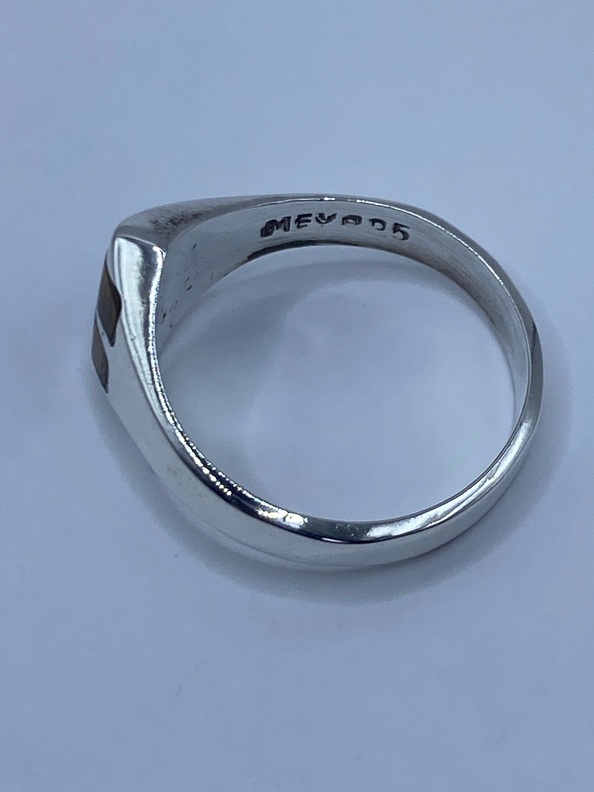 Anillo Ojo de Tigre Café de Plata 925 — Taxco — foto 5