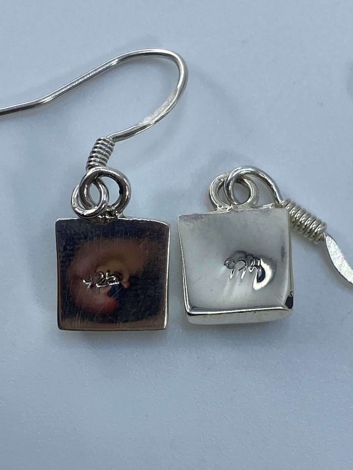 Aretes de Plata con Ópalo de Fuego Verde — Taxco 925 — foto 5