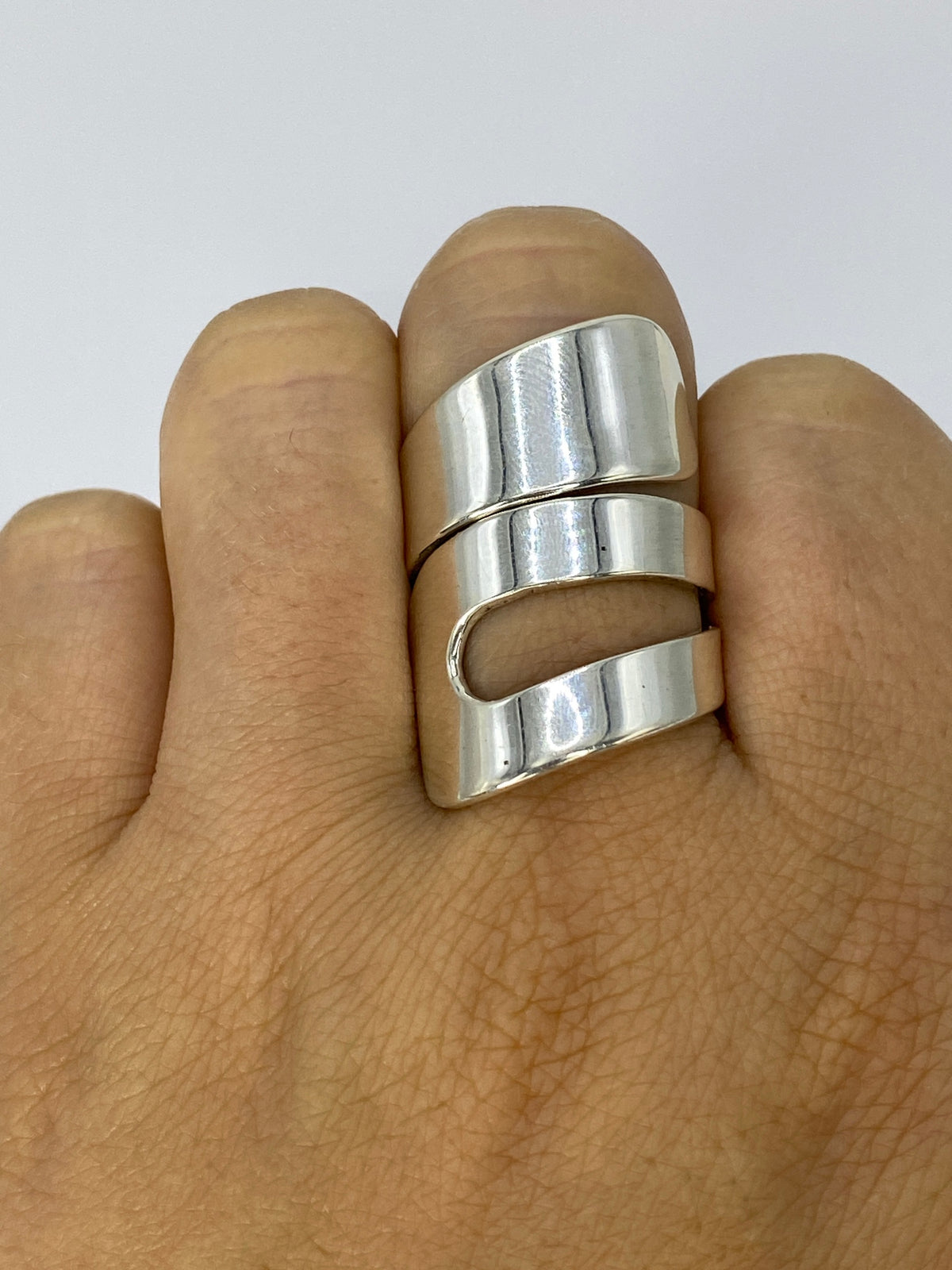 Anillo de Plata Calado Ajustable — Taxco 925 — foto 6