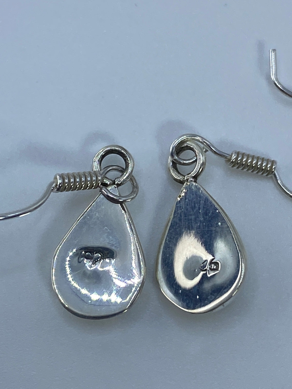 Aretes Plata 925 Ópalo de Fuego Verde Limón — Taxco — foto 5