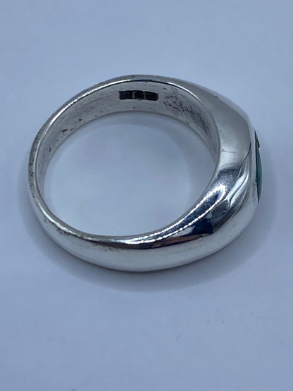Anillo de Plata con Malaquita Verde — Taxco 925 — foto 5
