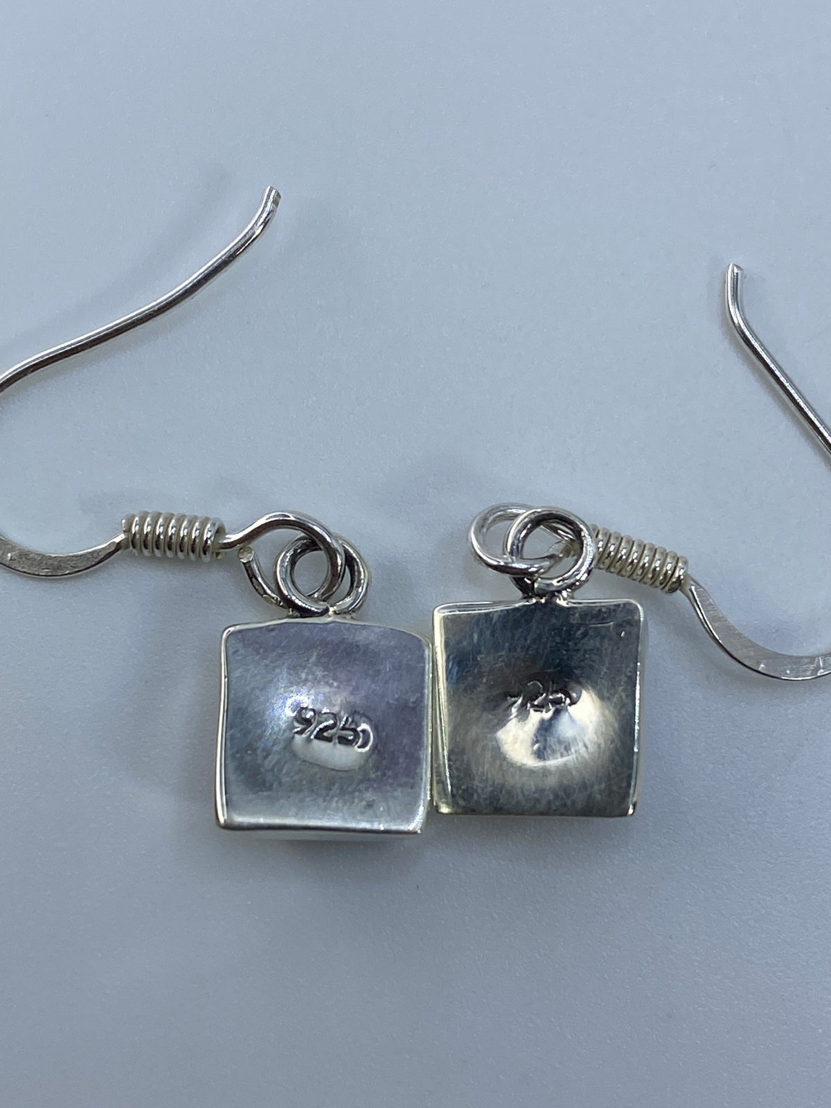 Aretes Ópalo de Fuego Verde Limón en Plata 925 — Taxco — foto 5