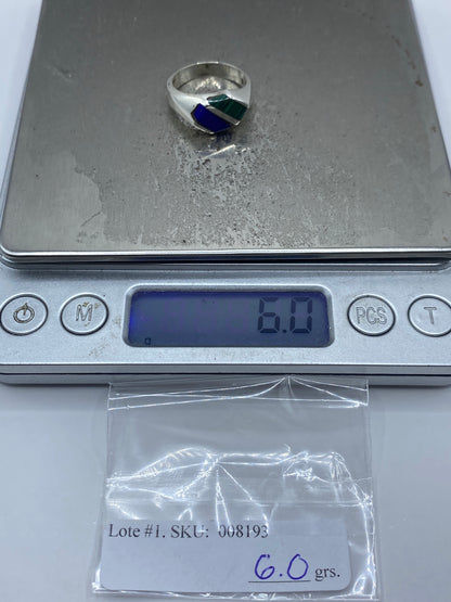 Anillo de Plata con Malaquita Verde — Taxco 925 — foto 7