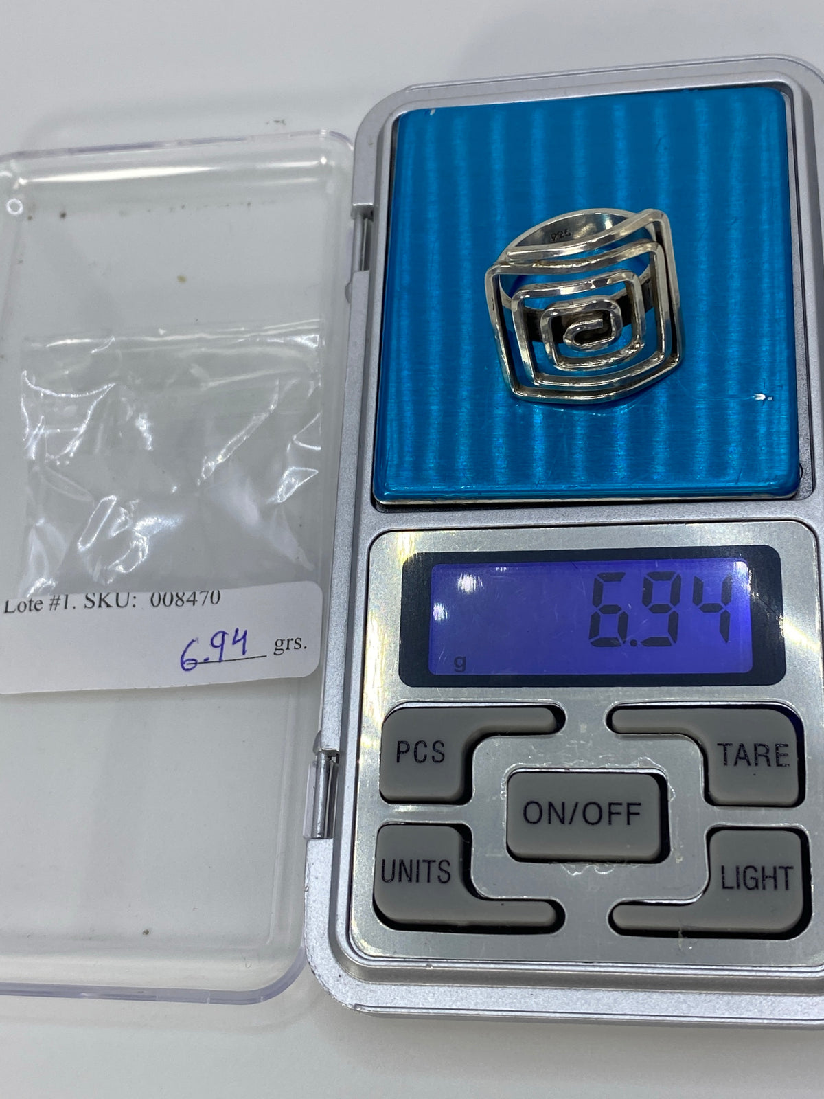 Anillo de Plata Calado Geométrico — Taxco 925 — foto 7