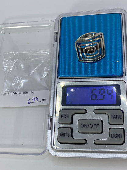 Anillo de Plata Calado Geométrico — Taxco 925 — foto 7