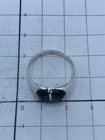 Anillo de Plata con Concha de Abulón — Taxco 925 — foto 6