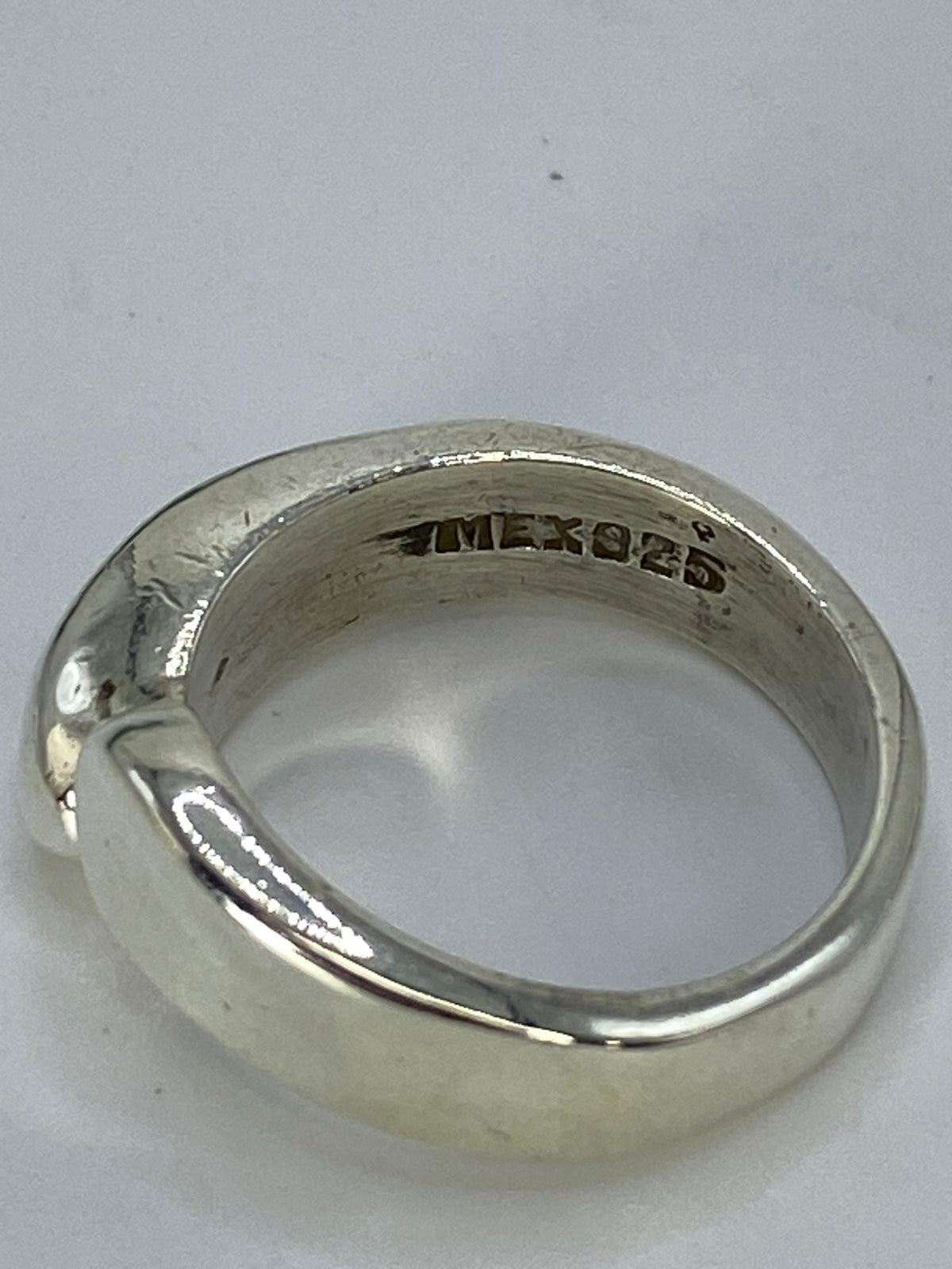 Anillo de Plata Cartoneado Pulido — Taxco 925 — foto 5