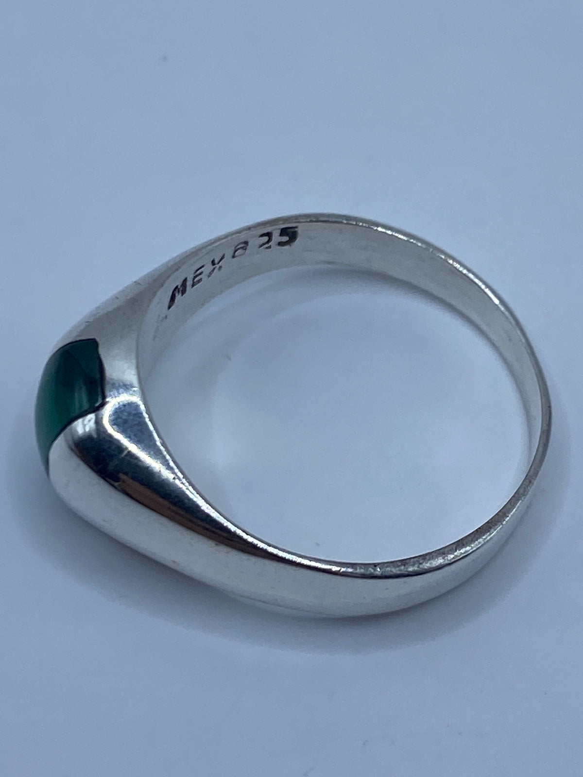 Anillo de Plata Malaquita Verde — Taxco 925 — foto 5