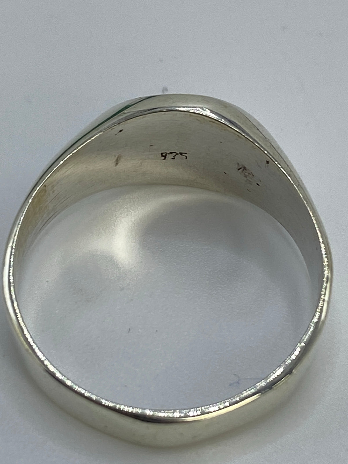 Anillo de Plata Repujado Solitario — Taxco 925 — foto 5