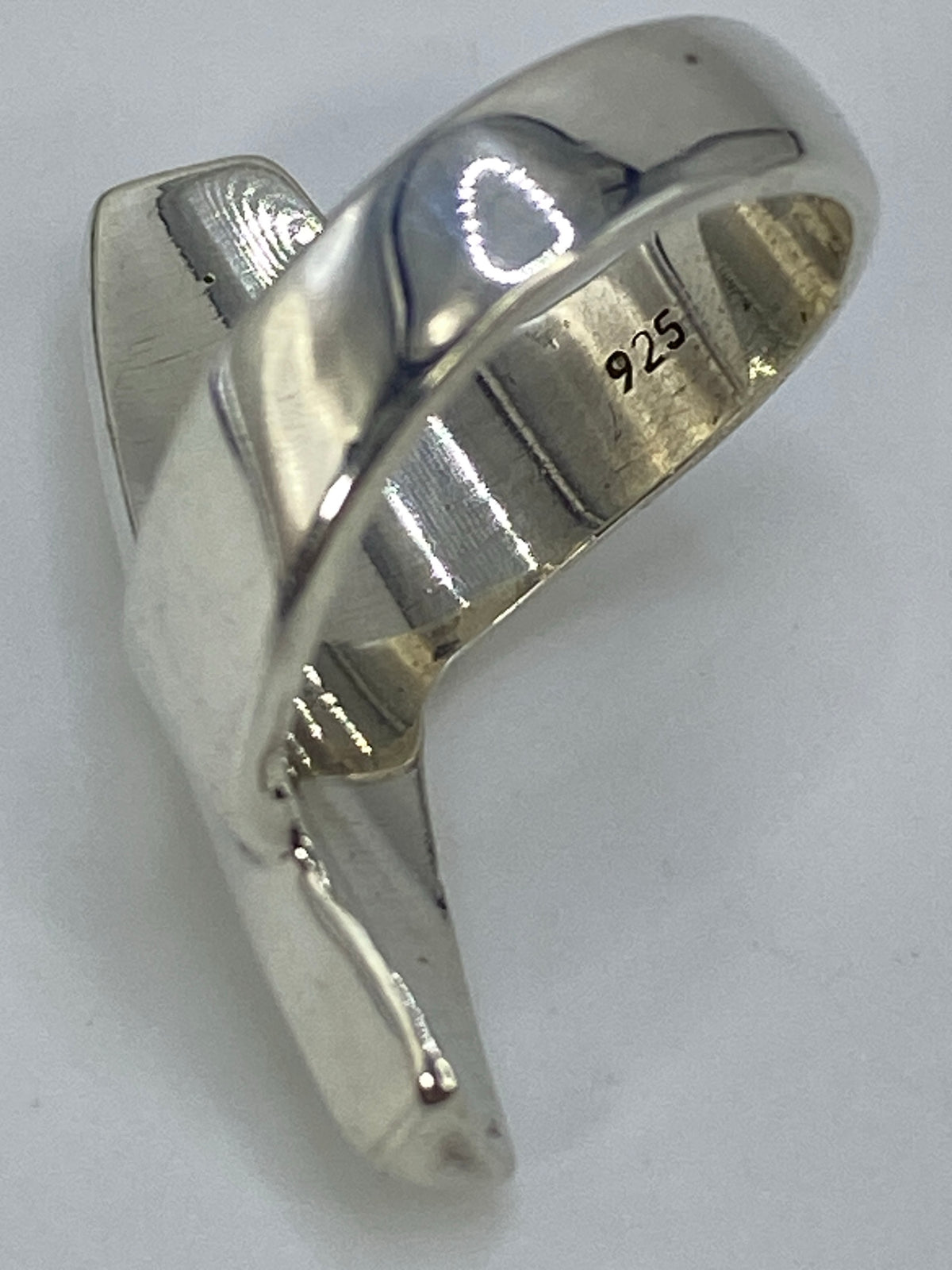 Anillo de Plata Repujado Geométrico — Taxco 925 — foto 5