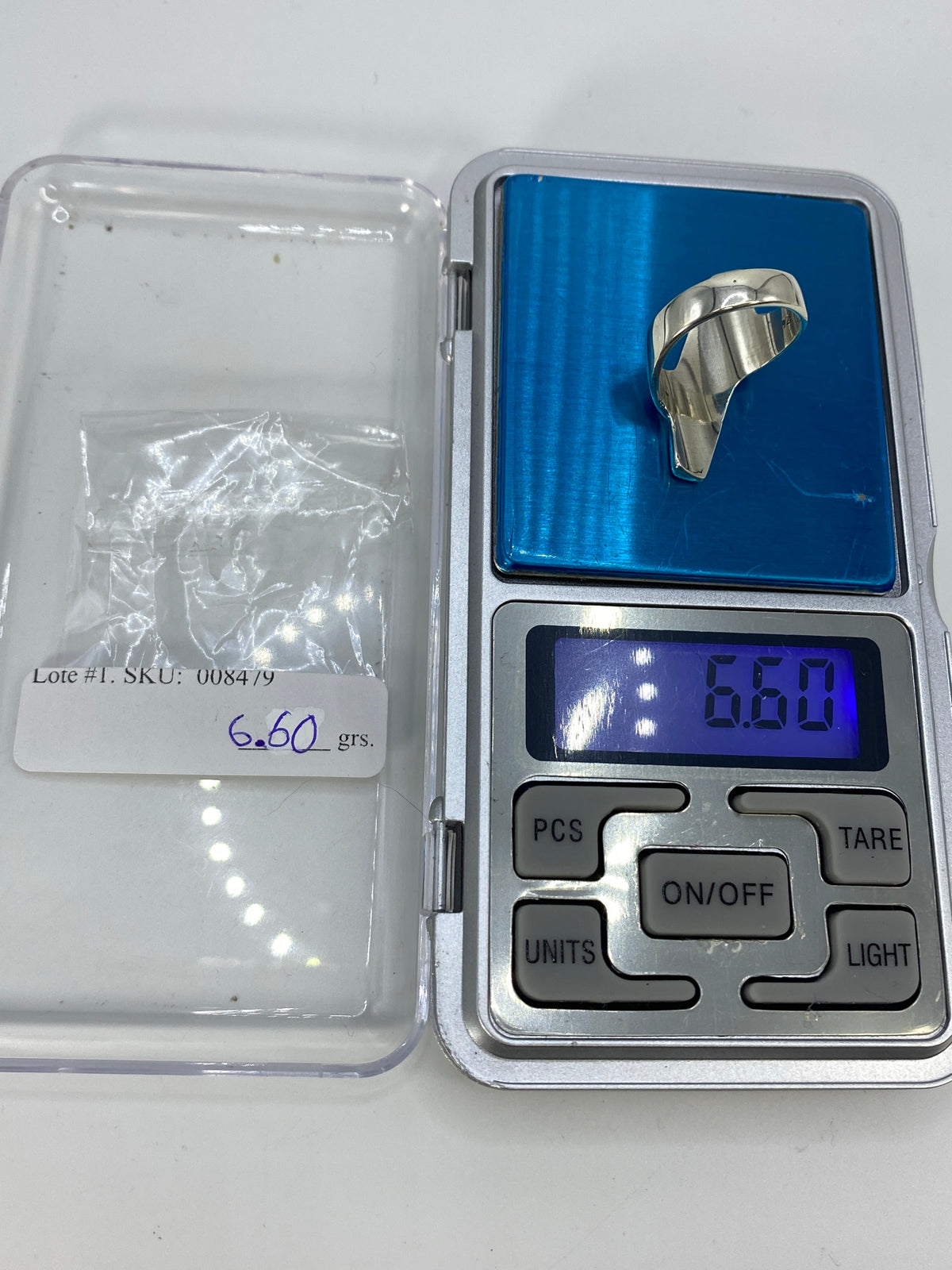Anillo de Plata Repujado Geométrico — Taxco 925 — foto 7