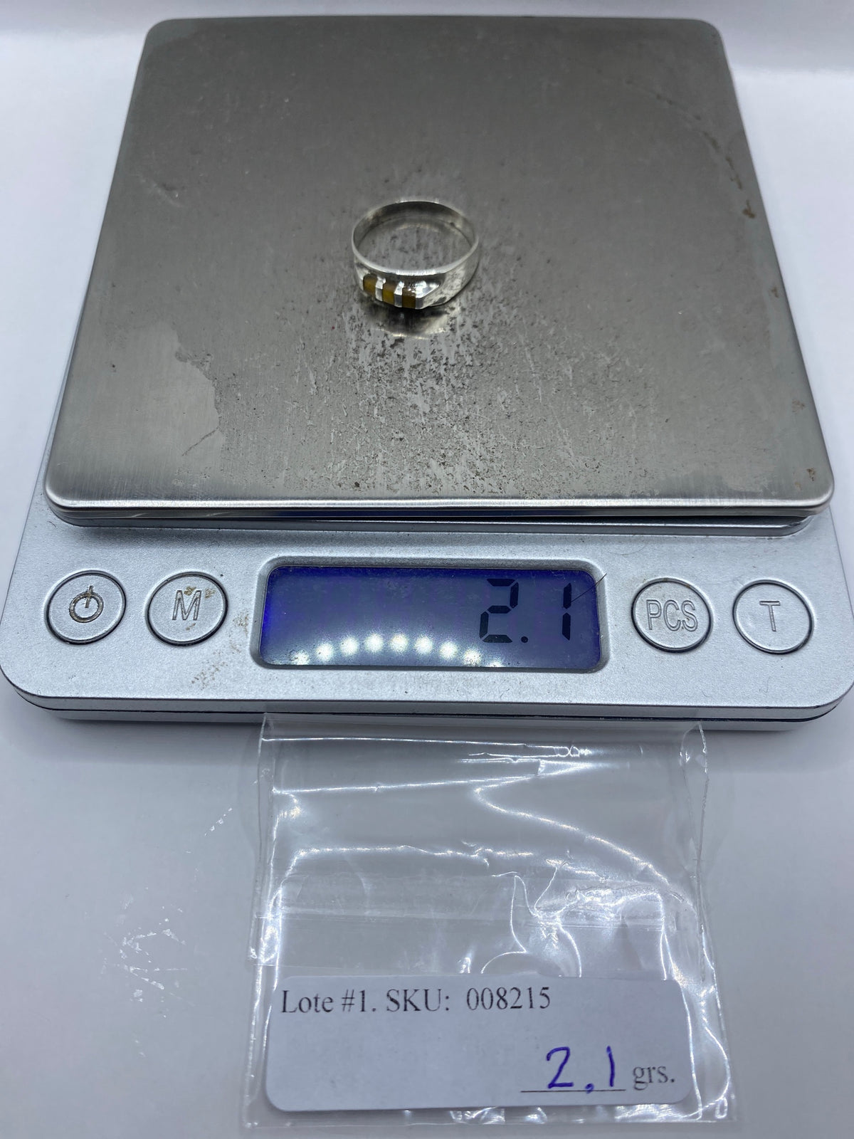 Anillo de Plata con Ojo de Tigre Café — Taxco 925 — foto 7
