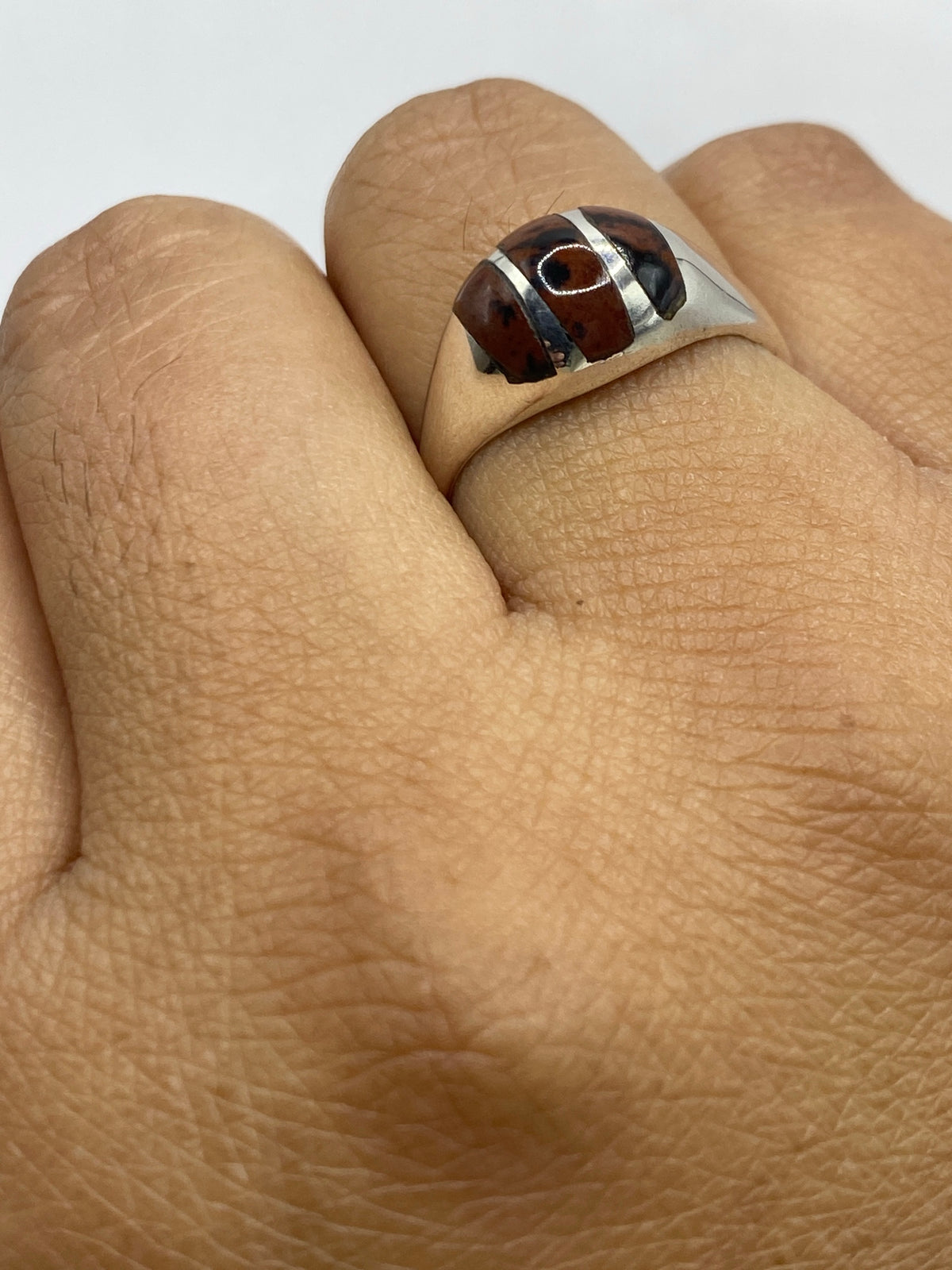 Anillo de Plata 925 con Piedra Engastada — Taxco — foto 6