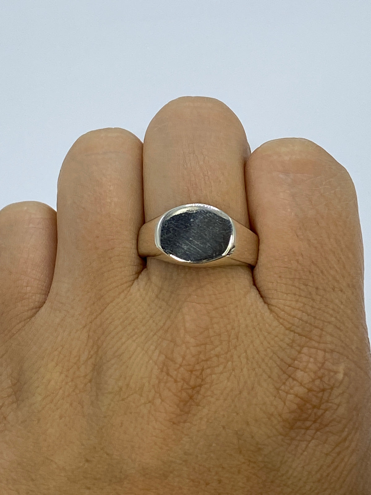 Anillo de Plata Repujado Minimalista — Taxco 925 — foto 6