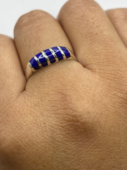 Anillo de Plata 925 con Lapislázuli Azul — Taxco — foto 6