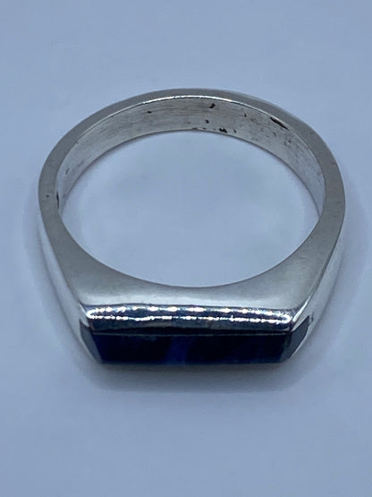 Anillo de Plata Lapislazuli Azul — Taxco 925 — foto 5