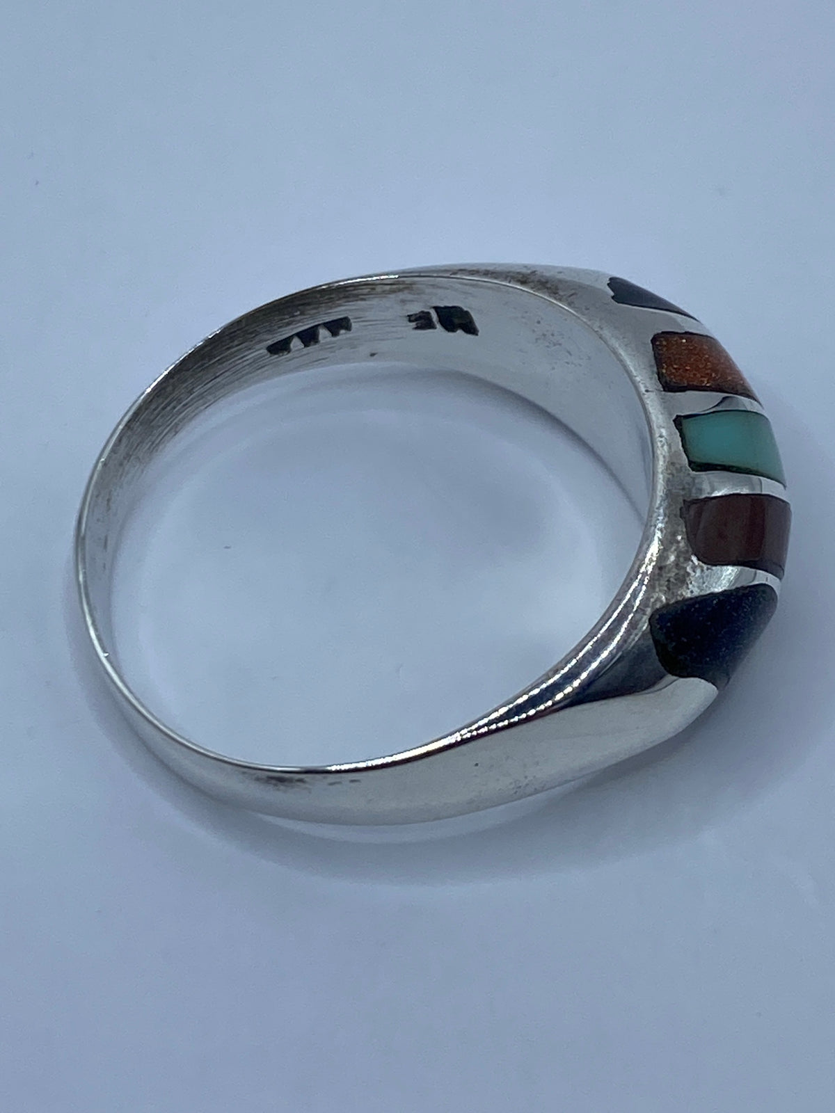 Anillo de Plata Turquesa y Ónix — Taxco 925 — foto 5