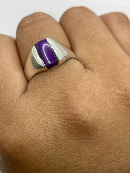 Anillo de Plata con Piedra Morada — Taxco 925 — foto 6