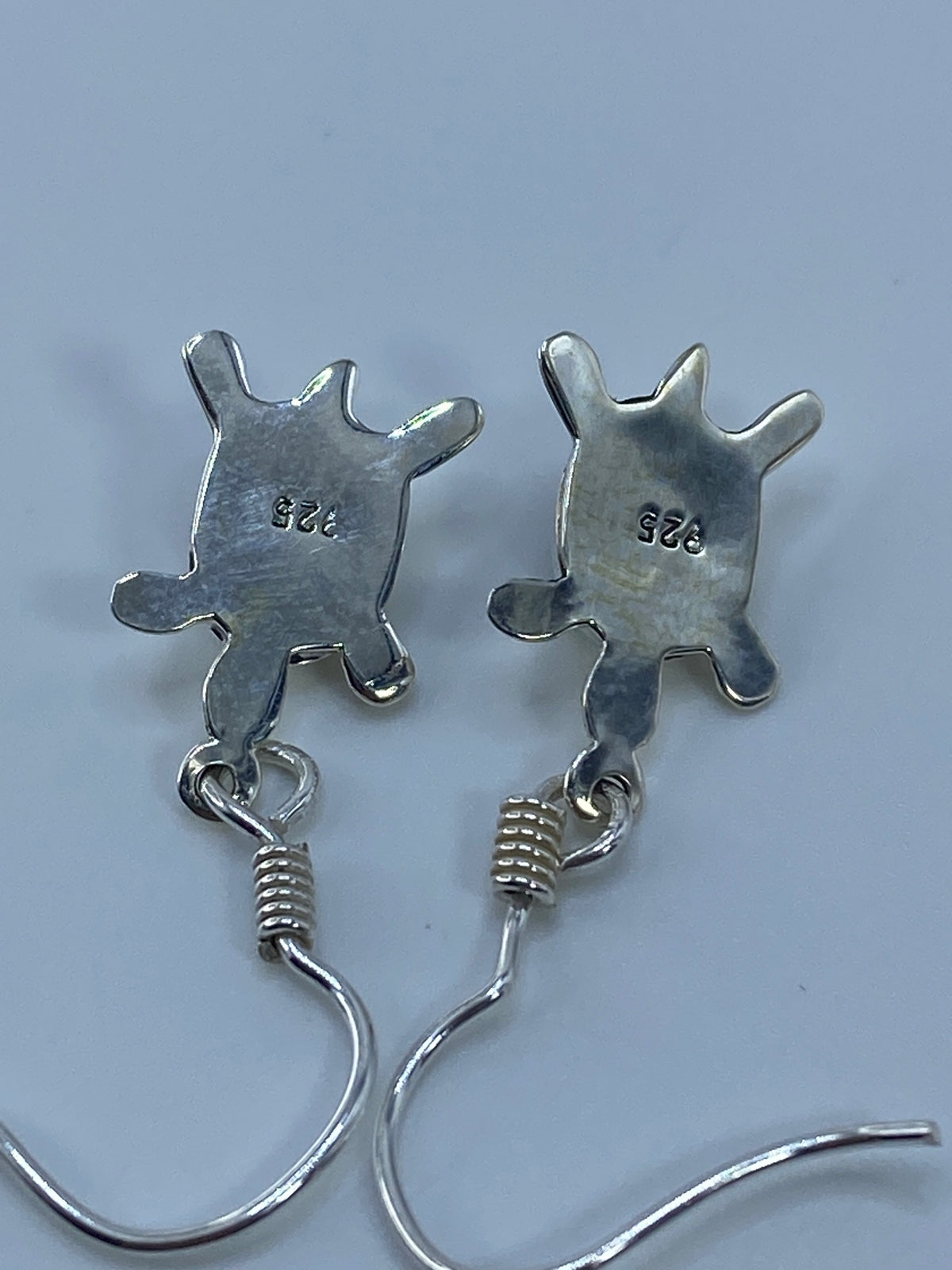 Aretes de Plata con Ópalo de Fuego Verde — Taxco 925 — foto 5
