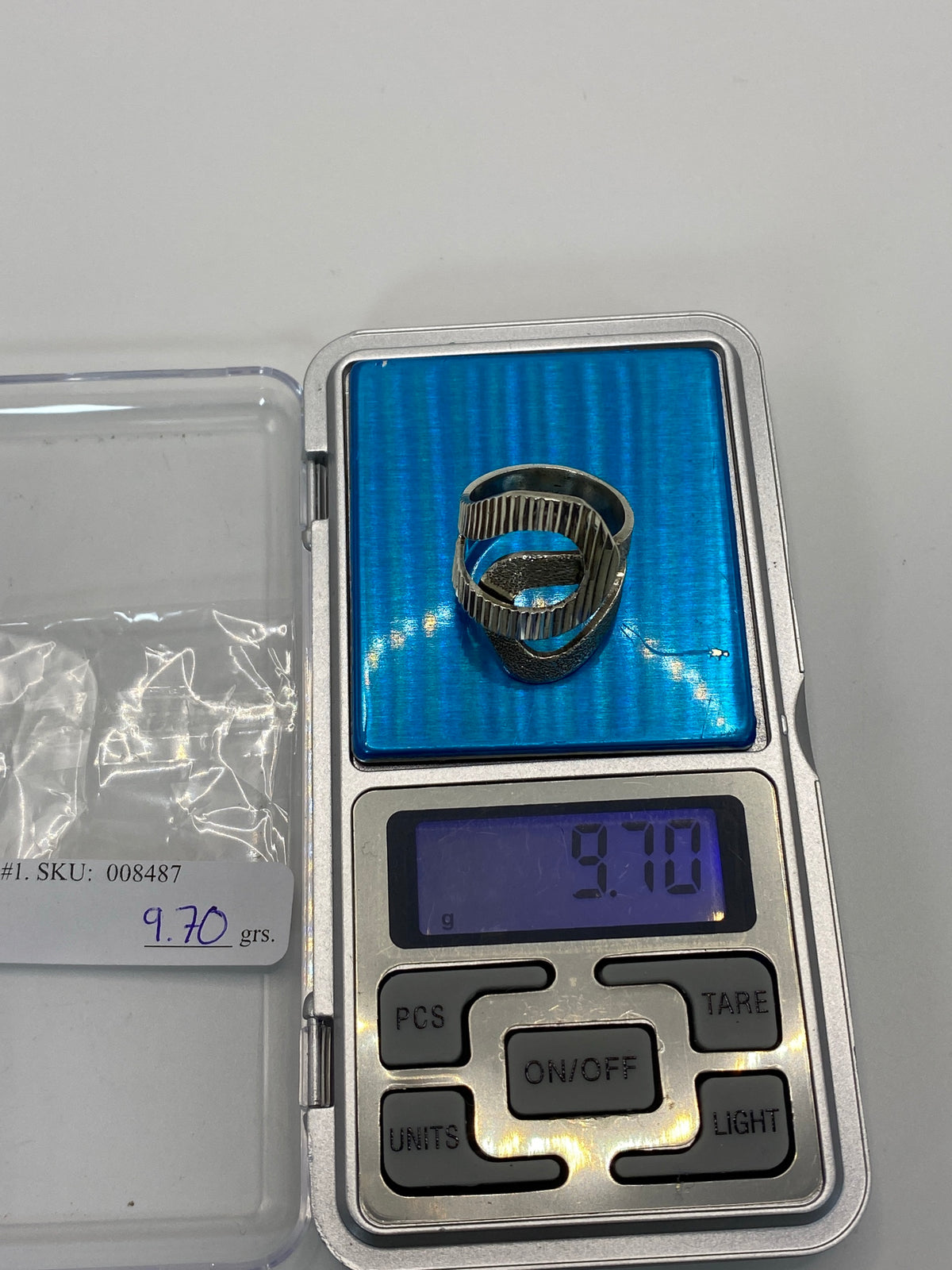 Anillo de Plata Cartoneado Escultural — Taxco 925 — foto 7