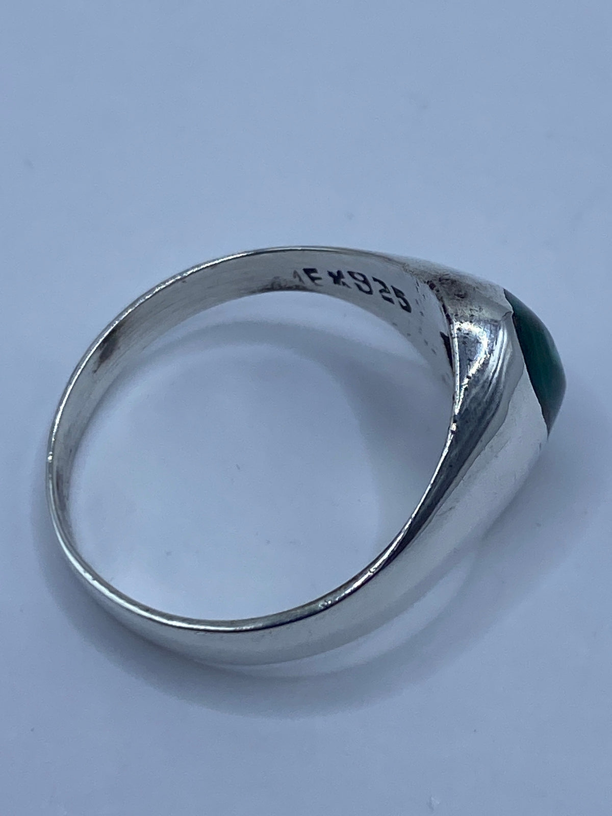 Anillo de Plata con Malaquita Verde — Taxco 925 — foto 5