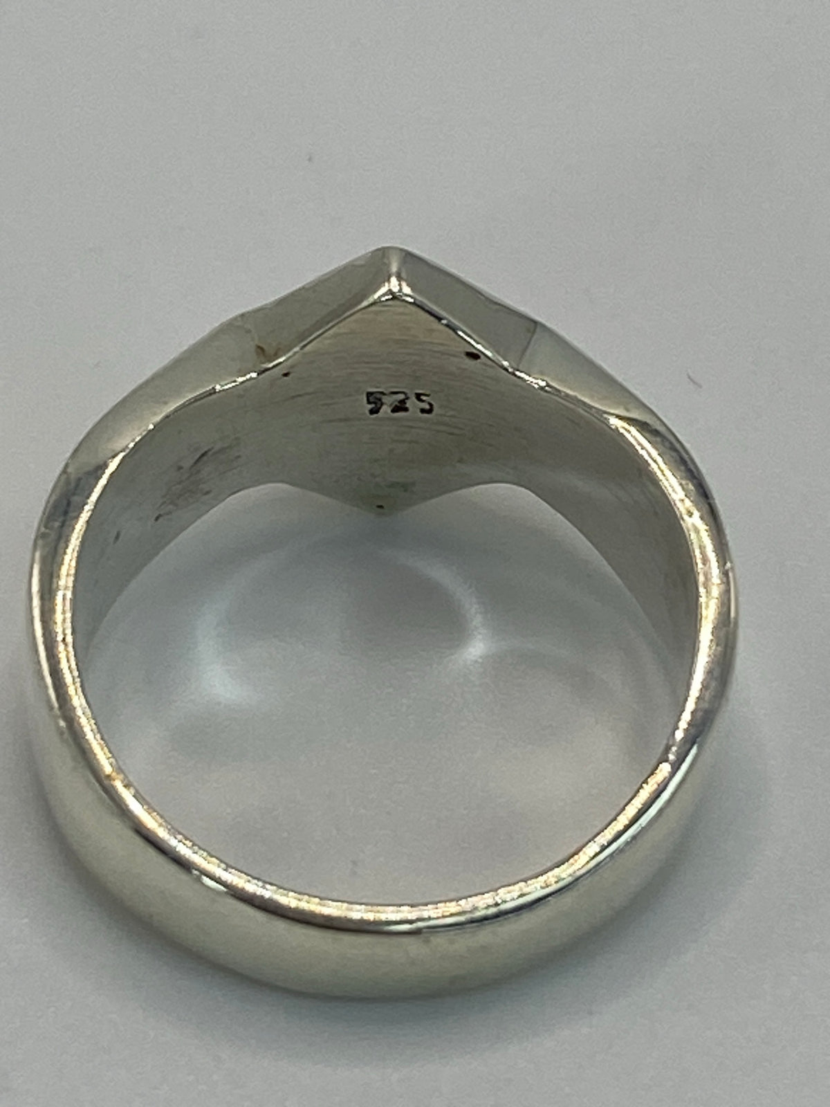 Anillo de Plata Repujado en V — Taxco 925 — foto 5