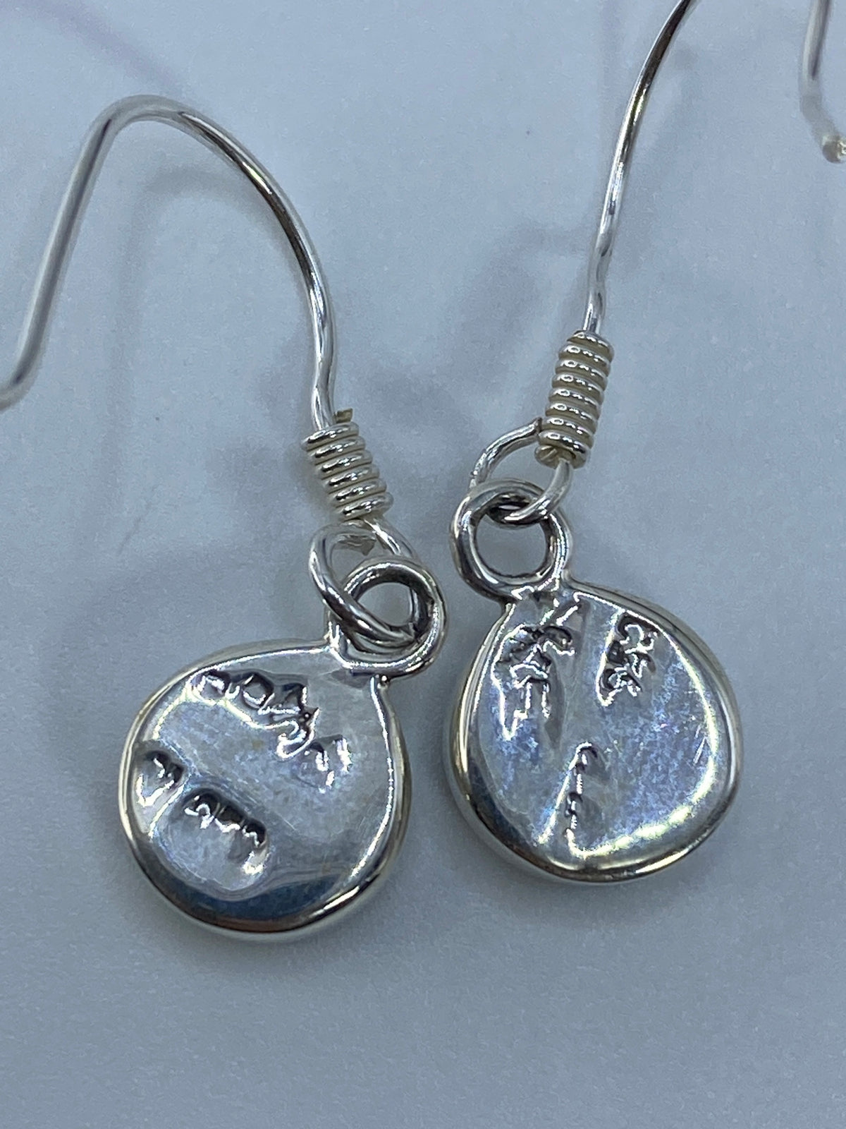 Aretes de Plata Ópalo de Fuego Verde — Taxco 925 — foto 5