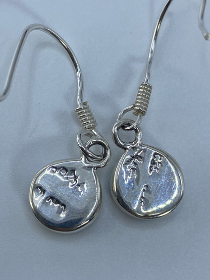 Aretes de Plata Ópalo de Fuego Verde — Taxco 925 — foto 5