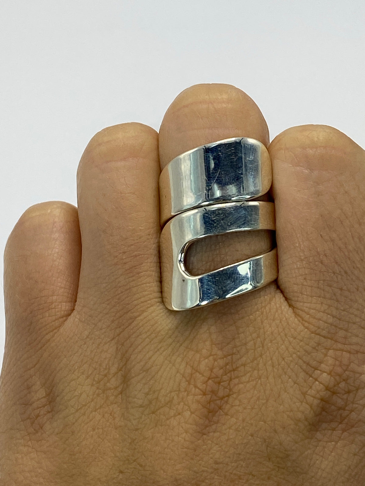 Anillo de Plata Cartoneado Minimalista — Taxco 925 — foto 6