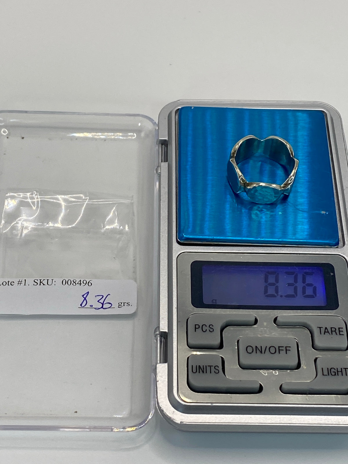 Anillo de Plata Repujado — Taxco 925 — foto 7